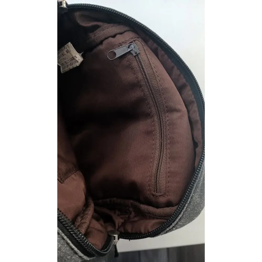 Device Haze rugged black body bag unique uneven fabric texture & compartments